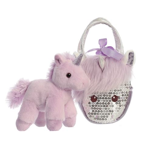 Fancy Pals Pet Carrier Grape Unicorn Kidzstuffonline