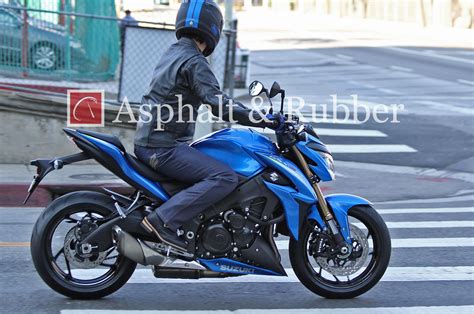 Suzuki GSX S1000 Naked Bike Spotted In The Wild Asphalt Rubber