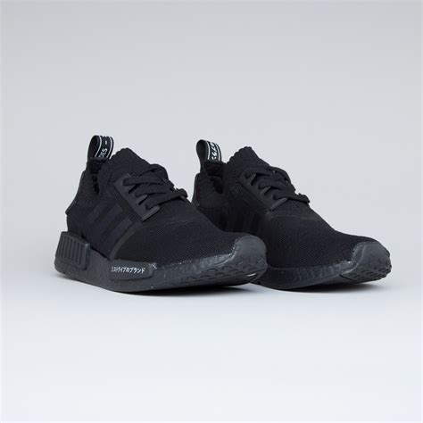 Adidas Originals Nmd R1 Primeknit Japan Triple Black Core Black Core Black Core Black