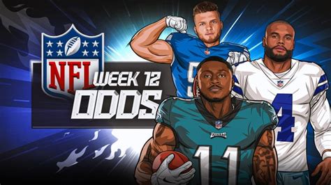 2023 Nfl Week 12 Odds Predictions Picks Lines Spreads For Every