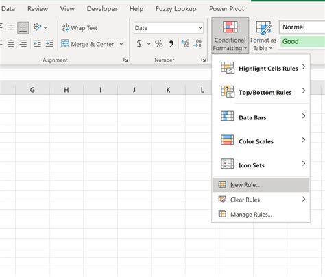 Excel Apply Conditional Formatting Based On Adjacent Cell