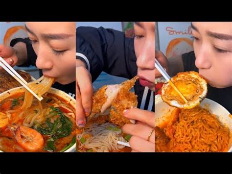 Asmr Mukbang Let S Eat Noodles Together Mukbang Food Youtube