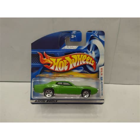Plymouth Gtx Green Hot Wheels Bcn Stock Cars