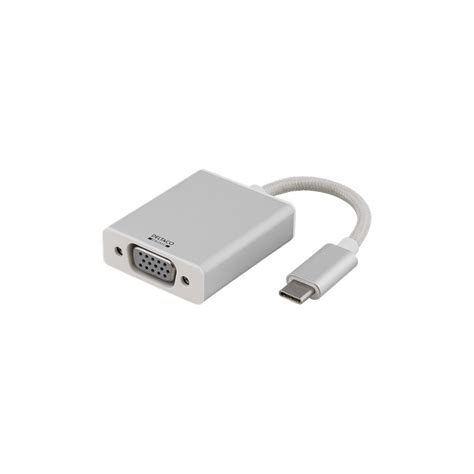 Adapteris Deltaco Prime Usb C Vga Usbc