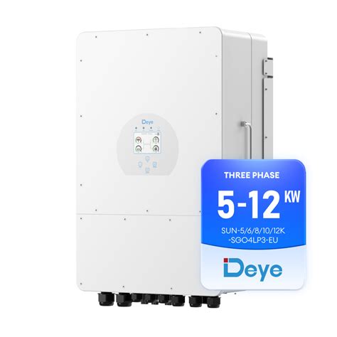 Deye Phase Hybrid Inverter Kw Kw Kw Residential Three Phases Off