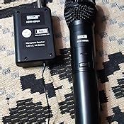 Ahuja Abw Uh Wireless Uhf Unidirectional Microphone Black Amazon