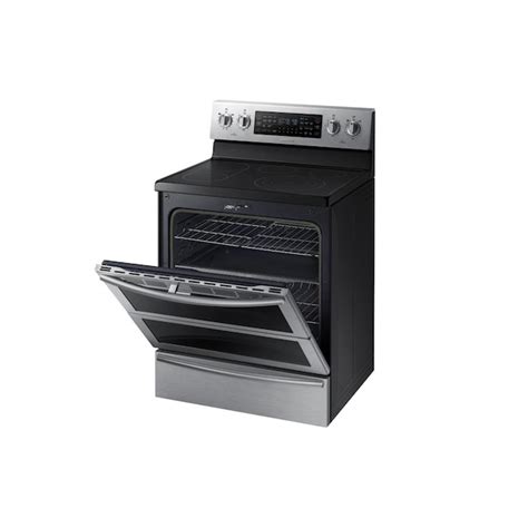 Samsung Flex Duo 30-in Glass Top 5 Burners 2.6-cu ft / 3.2-cu ft Self ...