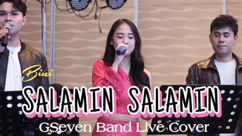 BINI - SALAMIN SALAMIN | GSEVEN BAND LIVE COVER - YouTube