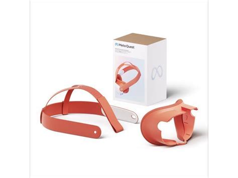 Meta Quest Facial Interface Head Strap Blood Orange Newegg