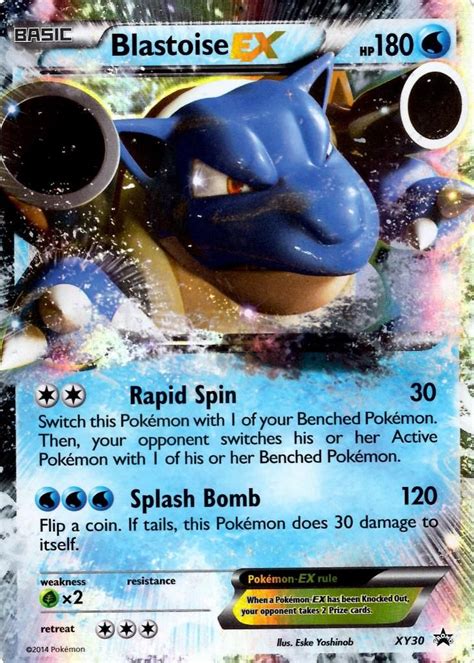 2014 Fall Pokemon Blastoise Ex HP 180 XY30 Promo EBay