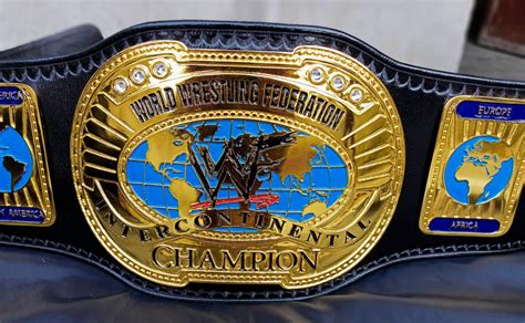 WWF OVAL INTERCONTINENTAL CHAMPIONSHIP BELT REPLICA – NoorBelts