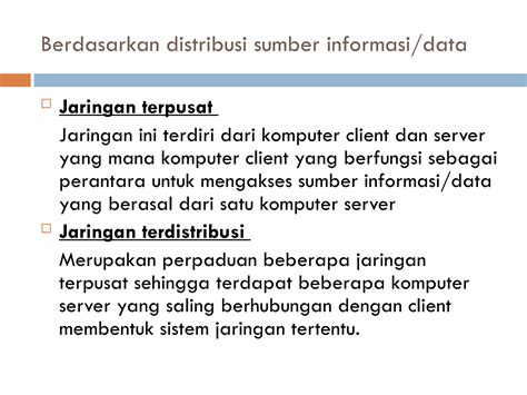 Mengenal Materi Kelas X Jaringan Komputer Ppt