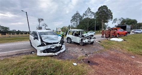 Dua Maut Dalam Kemalangan Dua Kenderaan Harian Metro