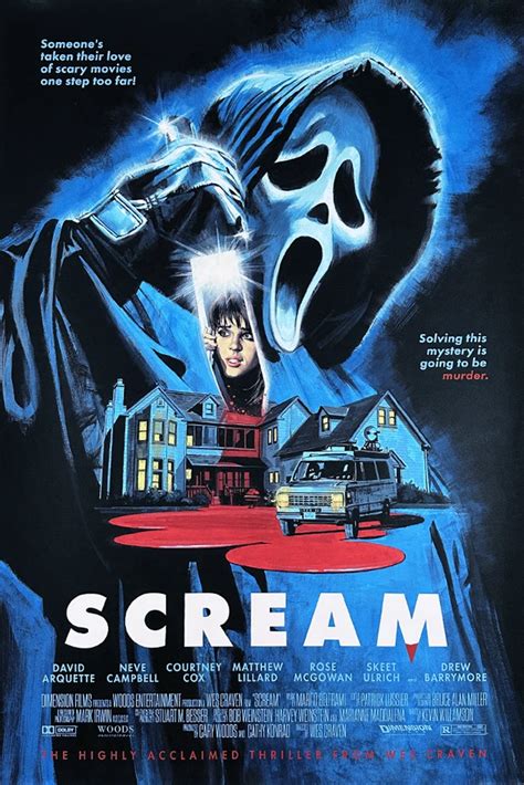 Scream By Paul Mann Alternative Movie Poster Poster Pirate