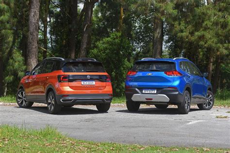 Fotos Chevrolet Tracker X Vw T Cross Quem Leva A Melhor Nesse Duelo