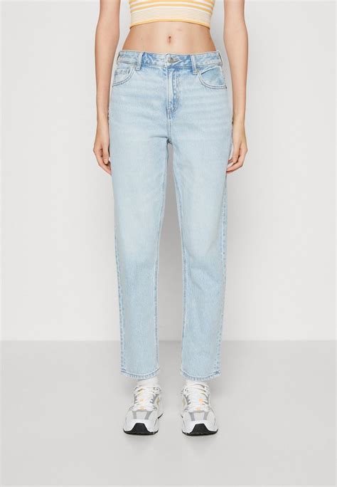 American Eagle Mom Jeans Tapered Fit Blue Breeze Hellblau Zalando Ch