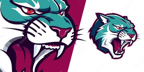 Premium Vector Zombie Cougar Mascot Logo Design With Modern Illustration For Sports Amp Esport