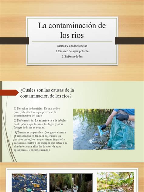 La Contaminación De Los Ríos Pdf