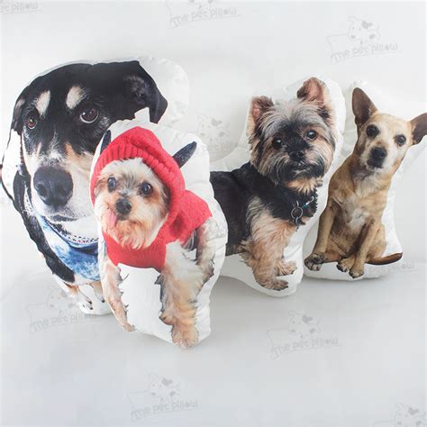 Pet Pillow Looks Like Your Pet, Customize Dog Shaped Pillow with Pet Photo - ThePetPillow | The ...