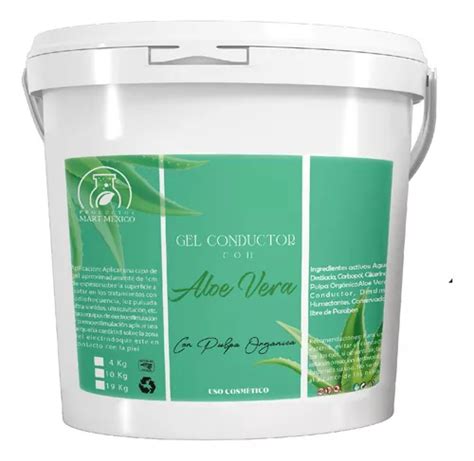 Gel Conductor Con Aloe Vera Para Aparatología 10 Litros Envío gratis