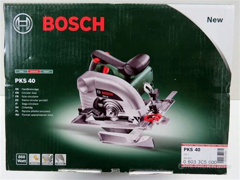 Netauktion - Cirkelsåg, PKS 40 850W - Bosch