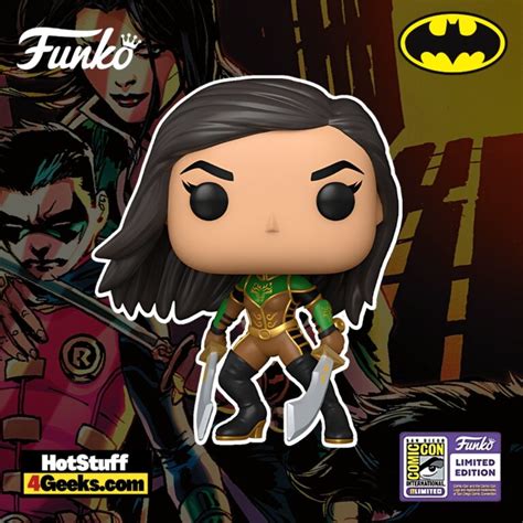 Sdcc Dc Heroes Talia Al Ghul Funko Pop Exclusive