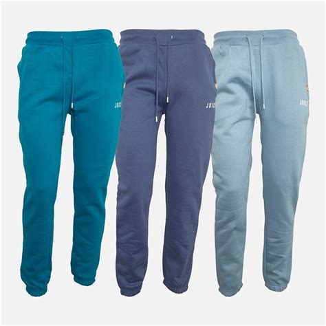 Buy Juice Mens Three Pack Joggers Dark Bluelight Blueteal