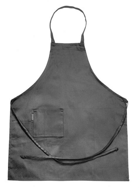 30 In X 34 In Bib Apron Black One Size Fits All Grainger