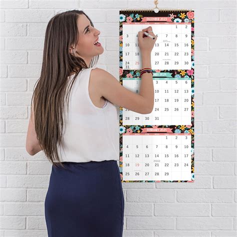 Snapklik Calendar Month Display Wall Calendar Folded In