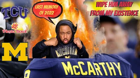 3 TCU Vs 2 Michigan Semifinal 2022 Fiesta Bowl Highlights Reaction