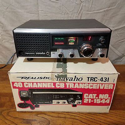 Realistic Navaho Trc Ch Base Station W Box No Microphone