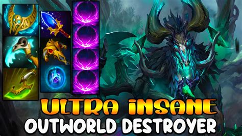 ULTRA INSANE CARRY OUTWORLD DESTROYER THE MOST INTENSE TEAM FIGHT