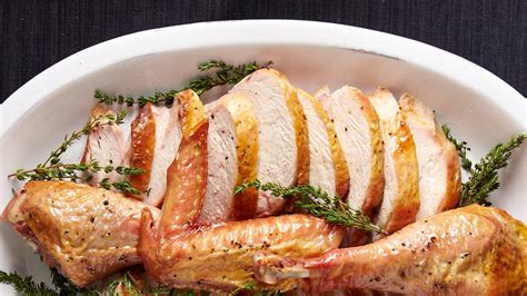 Quick Roasted Turkey With Parsley Caper Sauce Recipe Epicurious