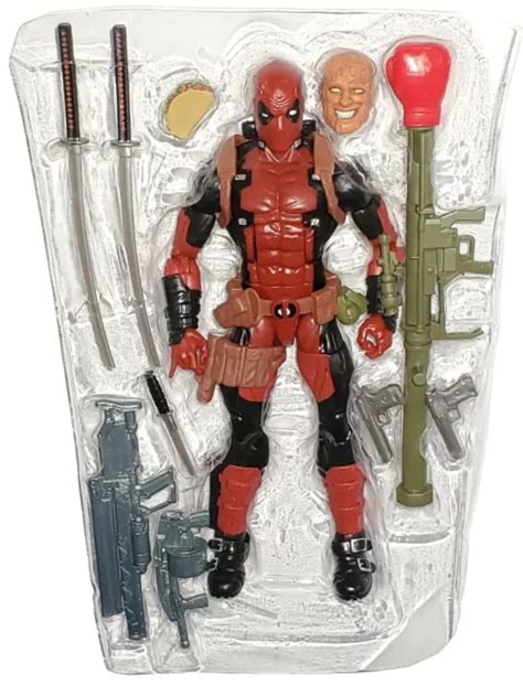 Marvel Legends Deadpool 6 Figurine Taco Bazooka Juggernaut Séries Eur