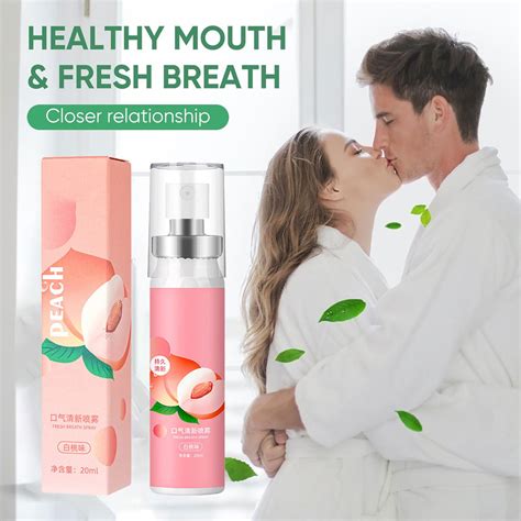 Fruit Flavored Oral Spray Mouth Spray Fresh Breath Compact Portable