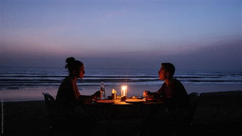 Dinner On The Beach By Stocksy Contributor Martin Matej Stocksy