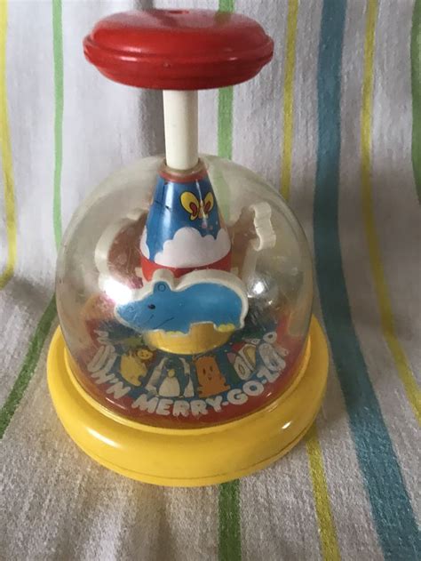 Vintage Toy Push N Merry By Tomy Etsy Vintage Toys Vintage Toys