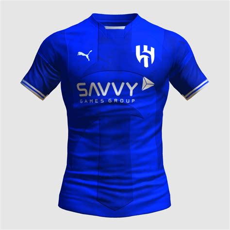 Al Hilal Home Kit Concept Fifa Kit Creator Showcase