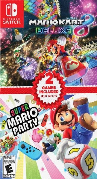 TGDB Browse Game Mario Kart 8 Deluxe Super Mario Party Double Pack