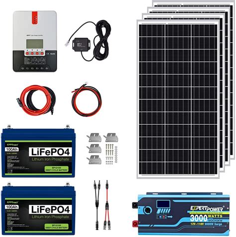 Best Solar Panel Kits With Battery And Inverter Spheral Solar