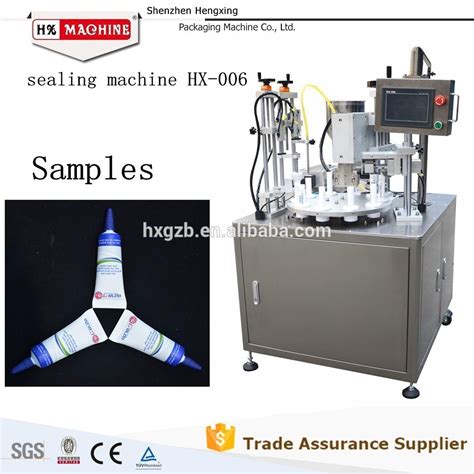 Plastic Filling And Tube Sealing Machine Hx Cosmetics Tube