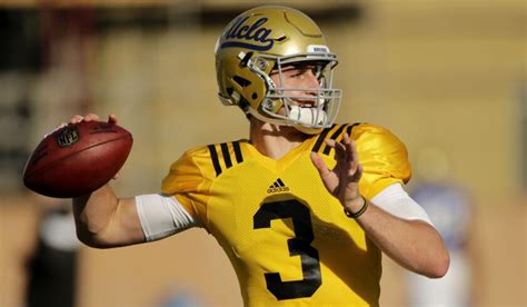 Freshman Josh Rosen springs into action, and up UCLA's QB depth chart ...