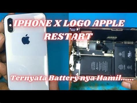 Mengatasi Iphone X Di Cas Logo Apple Restart YouTube