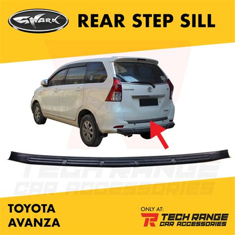 Toyota Avanza Nd Gen Shark Rear Step Sill Bumper Guard