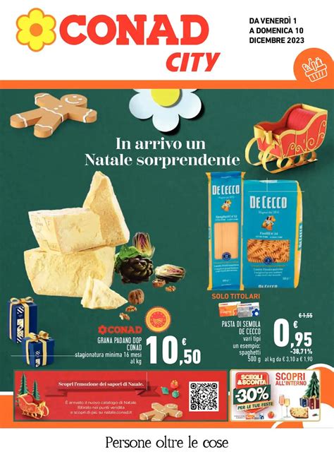 Volantino Conad City Natale Sorprendente Fino Al 10 Dal 1 12 2023