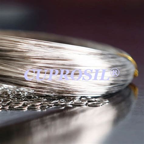 Silver Brazing Alloys Cadmium Free Cuprosil 72cdf Silver Brazing Alloys Manufacturer From Meerut