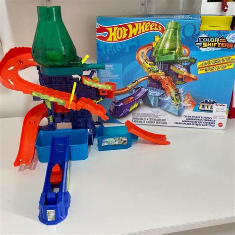 Hot Wheels Color Shifters Esta O Cient Fica Brinquedo Hot Wheels Nunca Usado Enjoei