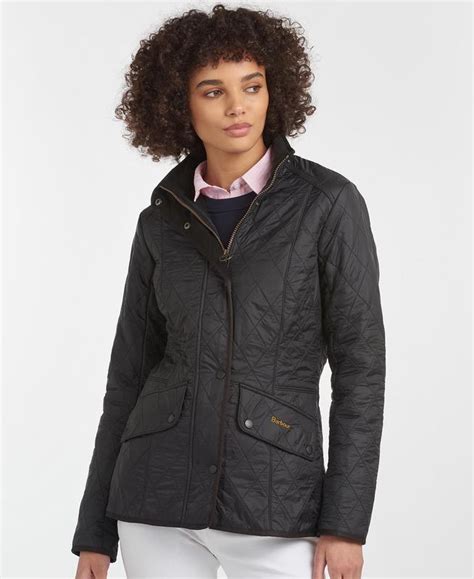 Оригінал куртка barbour 🖤 women's cavalry polarquilt jacket black ...