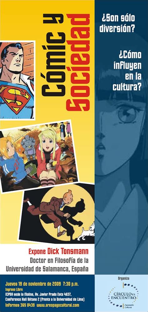 COMICS Estudio creación y difusión de la historieta Cómic Sociedad