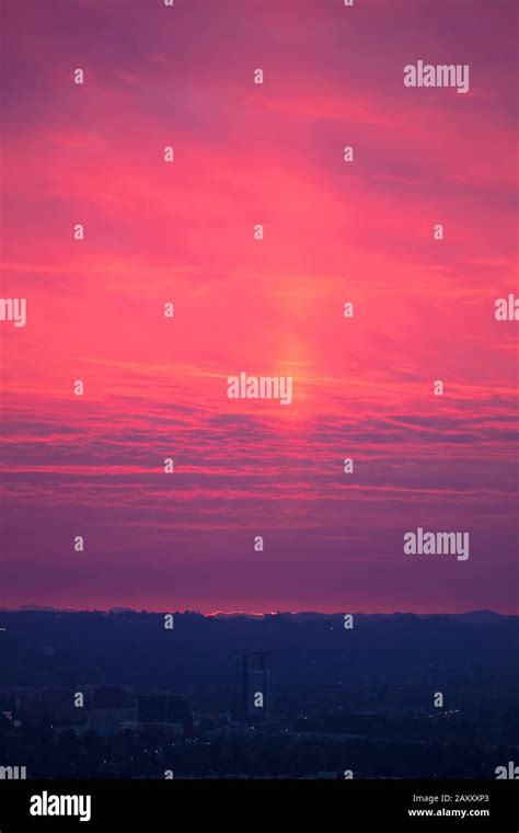 Pink Fluffy Clouds Stock Photo - Alamy